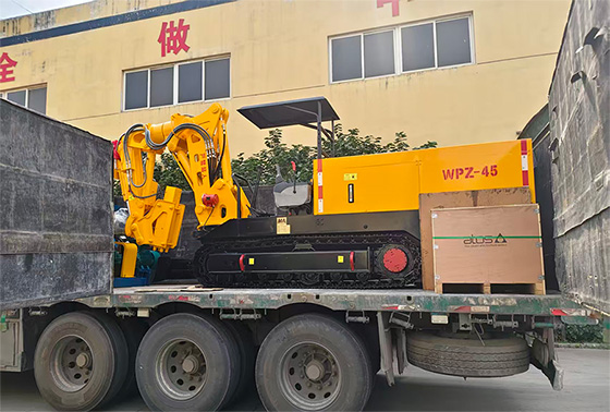 匠心造精品 賦能礦山建設(shè)｜山東礦安重工WPZ-45/800L巷道修復(fù)機(jī)順利發(fā)往普安宜恒煤業(yè)